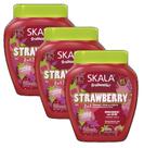 Kit 3 creme tratamento skala 2 em 1 morango e oleo oliva 1kg
