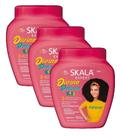 kit 3 CREME TRATAMENTO SKALA EXPERT DIVINO POTINHO KIDS 1KG
