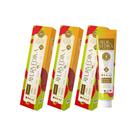 Kit 3 Cremes Dentais Cinnamon Sem Flúor Vegano Ayurvédika 100g