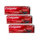 Kit 3 Cremes Dentais Colgate Luminous White Lovers Café 70g