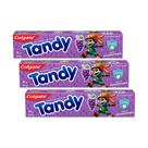 Kit 3 Cremes Dentais Infantis Colgate Tandy Uva Ventura 50g