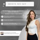 Kit 3 Cropped Regata Feminino Gola Redonda Basico Tendência Moda