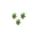 Kit 3 croton artificial planta decoração