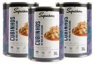 kit 3 Cubinhos ao Molho Mexicano Vegan SuperBom 380g