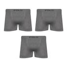 Kit 3 Cueca Polo Star Boxer Box Masculina Cinza