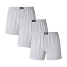 Kit 3 Cueca Samba Canção Viscose Premium Fibra de Bambu Pijama para Dormir Toque Algodão Seda Gelado