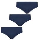 Kit 3 Cueca Selene Masculina Slip sem costura Microfibra