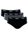 Kit/3 Cueca Slip Mash 010.04 Masculina Algodão T. P/GG