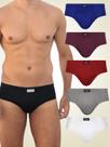 Kit 3 Cueca Slip Rouper Algodão Básica Dia-a-Dia