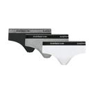 Kit 3 Cuecas Adulto Selene Modelo Slip De Algodão Com Elástico De 30 MM
