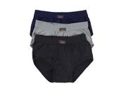 Kit 3 Cuecas Adulto Slip Tradicional Com Abertura Click 120