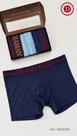 Kit 3 cuecas Boxer Adulto Diamantes Lingerie TAM G