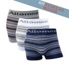 Kit 3 Cuecas Boxer Altomax Masculina Box Alta Qualidade
