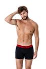 Kit 3 Cuecas Boxer Box Masculino Microfibra Adulto Lisa Confortável