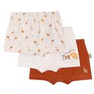 Kit 3 Cuecas Boxer Infantil Safari Nini &amp Bambini
