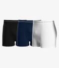 Kit 3 Cuecas Boxer Lisa De Poliamida Diametro Unica