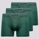 Kit 3 Cuecas Boxer Lupo Microfibra Sem Costura Verde Oliva Kit 3 Cuecas Boxer Lupo Microfibra Sem Costura Verde Oliva