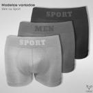 Kit 3 Cuecas Boxer Masculina Respirável Cores Sortidas Kit 3 Cuecas Boxer Masculina Respirável Cores Sortidas