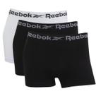 Kit 3 Cuecas Boxer Masculina Sem Costura Reebok Microfibra
