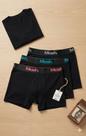 Kit 3 Cuecas Boxer Mash Masculina Algodão Premium Cores Sortidas Original