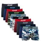 Kit 3 Cuecas Boxer Microfibra COR ALEATÓRIA Veste 46 e 48 Ciclista Sport Adulto Promoção