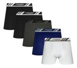 Kit 3 Cuecas Boxer Plus Size Microfibra Box Rouper Conforto Kit 3 Cuecas Boxer Plus Size Microfibra Box Rouper Conforto