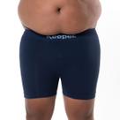 Kit 3 Cuecas boxer plus size microfibra sem costura anti assadura escolha as cores