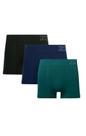 Kit 3 cuecas Boxer Zee Rucci sem Costura Masculina Sortidas