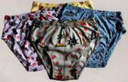 Kit 3 Cuecas Estampadas Juvenil ( tam 14 ) 100 Algodão - REF. 064 Kit 3 Cuecas Estampadas Juvenil ( tam 14 ) 100 Algodão - REF. 064