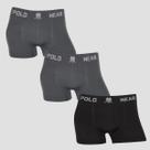 Kit 3 Cuecas Infantil Polo Wear Sem Costura Lisa Poliéster Kit 3 Cuecas Infantil Polo Wear Sem Costura Lisa Poliéster