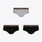 Kit 3 Cuecas Lupo Slip Algodão Com Elastano 00524-089 Kit 3 Cuecas Lupo Slip Algodão Com Elastano 00524-089