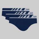 Kit 3 Cuecas Lupo Slip Microfibra Sem Costura 00691-103 Kit 3 Cuecas Lupo Slip Microfibra Sem Costura 00691-103