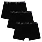 Kit 3 Cuecas Masculinas Boxer Cotton Basic Ecko Unltd Preto