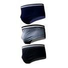 Kit 3 Cuecas Plus Size Modelo SLIP 100% Algodão Anti-Alérgico Extra Grande