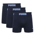 Kit 3 Cuecas Puma Boxer Sem Costura Poliamida Respirável Kit 3 Cuecas Puma Boxer Sem Costura Poliamida Respirável