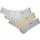 Kit 3 Cuecas Slip Adulto Zorba 791 100% Algodão.