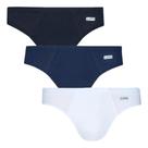 Kit 3 Cuecas Slip Lupo Algodão Masculina 00515-089