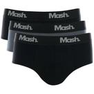 Kit 3 Cuecas Slip Mash Cotton com Elastano 113.06