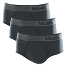 Kit 3 Cuecas Slip Mash Microfibra Sem Costura 713.02