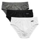 Kit 3 Cuecas Slip Polo Star 100 Algodão Penteado Ultra Conforto Adulto Tradicional Masculina