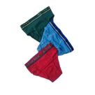 Kit 3 Cuecas Slip Suedine Active Men Cores Sortidas