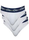 Kit/3 Cuecas Slip Zorba 633764 Masculina Max Algodão T. P/GG