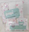 Kit 3 Cueiro Bebe Papi Soft Fralda 80x80 + 2 Pano Boca Rf 03 Kit 3 Cueiro Bebe Papi Soft Fralda 80x80 + 2 Pano Boca Rf 03