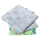 Kit 3 Cueiro Manta Bebê Flanelado 80x60cm Estampado Aconchego Bebê Infantil 100% algodão