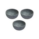 Kit 3 Cumbuca Pedra Sabão Tigela Bowl Para Caldo Sopa 150Ml.