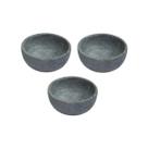 Kit 3 Cumbuca Pedra Sabão Tigela Bowl Para Caldo Sopa 150ml