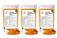 Kit 3 Cúrcuma Pura Premium Em Pó 200g Verdizen Kit 3 Cúrcuma Pura Premium Em Pó 200g Verdizen
