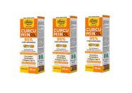 Kit 3 curcuminol 95 em gotas 30ml - unilife