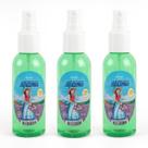 Kit 3 Deo-Colonia Alfazema Halley Original Com Pump 120 ml