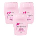 Kit 3 Dermopés Creme Hidratante Para Afinar Os Pés Abelha Rainha